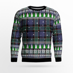 Clan Fletcher Modern Tartan Christmas Ugly Sweater HI13 Fletcher Modern Tartan Tartan Ugly Sweater