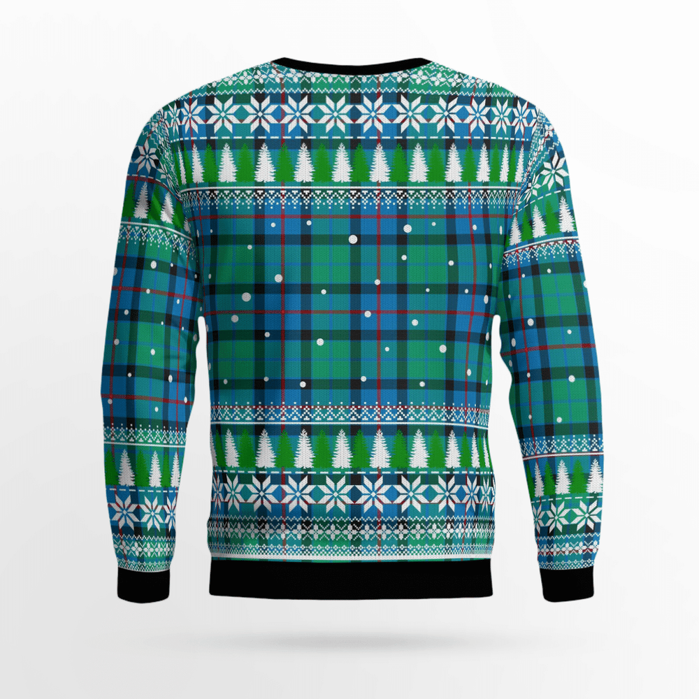 Clan Flower Of Scotland Tartan Christmas Ugly Sweater OY36 Flower Of Scotland Tartan Tartan Ugly Sweater