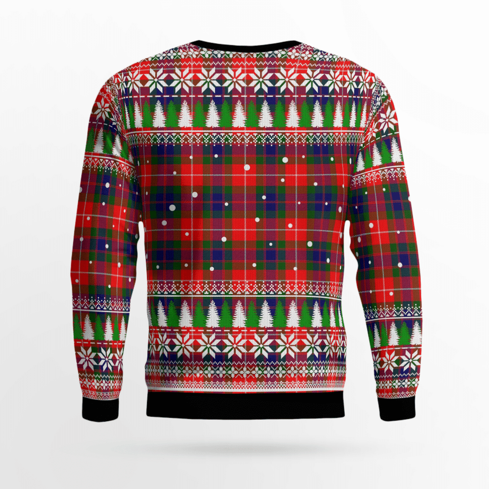 Clan Fraser Lovat Modern Tartan Christmas Ugly Sweater LW40 Fraser Lovat Modern Tartan Tartan Ugly Sweater