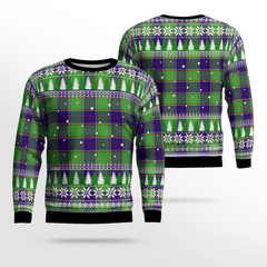 Clan Dalrymple Tartan Christmas Ugly Sweater HV22 Dalrymple Tartan Tartan Ugly Sweater