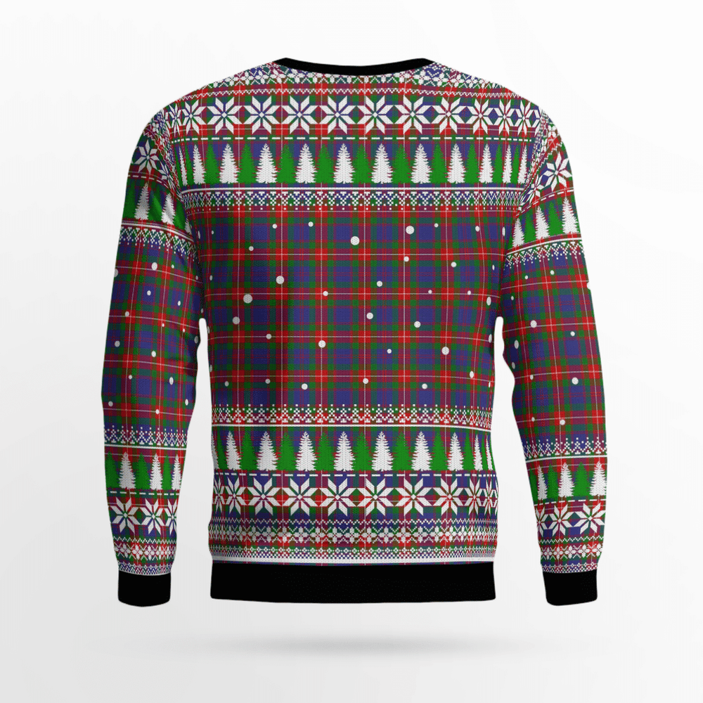 Clan Fraser of Lovat Tartan Christmas Ugly Sweater VC96 Fraser of Lovat Tartan Tartan Ugly Sweater