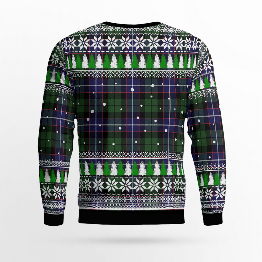 Clan Galbraith Modern Tartan Christmas Ugly Sweater EL89 Galbraith Modern Tartan Tartan Ugly Sweater