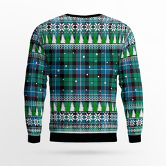 Clan Galbraith Ancient Tartan Christmas Ugly Sweater WP15 Galbraith Ancient Tartan Tartan Ugly Sweater