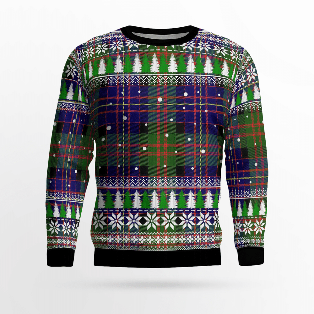 Clan Chalmer Tartan Christmas Ugly Sweater DK91 Chalmer Tartan Tartan Ugly Sweater