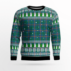 Clan Carmichael Ancient Tartan Christmas Ugly Sweater UE63 Carmichael Ancient Tartan Tartan Ugly Sweater