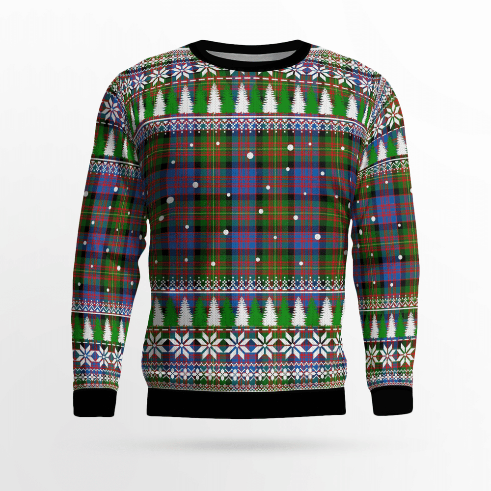 Clan Carnegie Ancient Tartan Christmas Ugly Sweater ZJ48 Carnegie Ancient Tartan Tartan Ugly Sweater