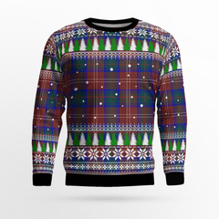 Clan Chisholm Hunting Modern Tartan Christmas Ugly Sweater BJ61 Chisholm Hunting Modern Tartan Tartan Ugly Sweater