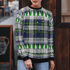 Clan Gordon Dress Modern Tartan Christmas Ugly Sweater FW34 Gordon Dress Modern Tartan Tartan Ugly Sweater
