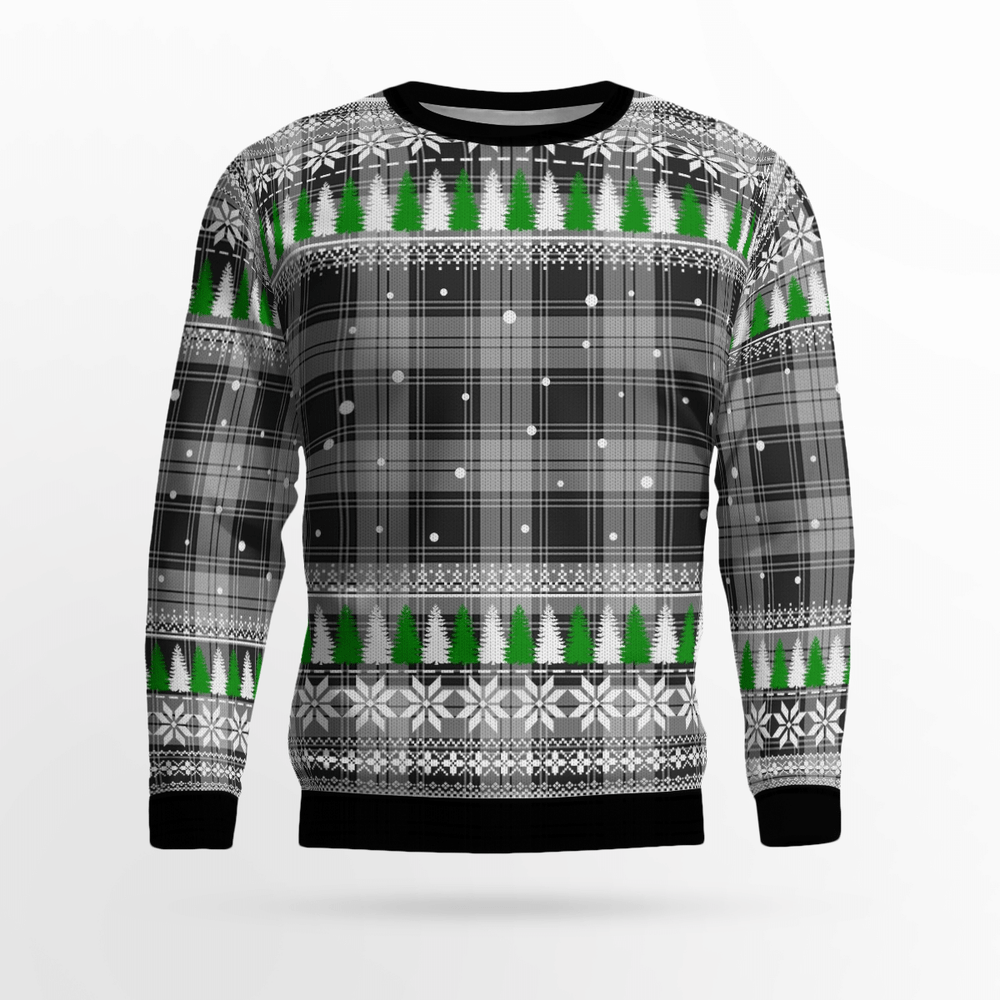 Clan Glen Tartan Christmas Ugly Sweater YJ42 Glen Tartan Tartan Ugly Sweater