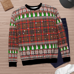 Clan Cumming Hunting Weathered Tartan Christmas Ugly Sweater ZT78 Cumming Hunting Weathered Tartan Tartan Ugly Sweater