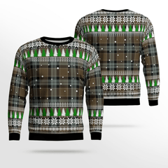 Clan Graham of Menteith Weathered Tartan Christmas Ugly Sweater FX22 Graham of Menteith Weathered Tartan Tartan Ugly Sweater