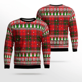 Clan Grant Modern Tartan Christmas Ugly Sweater ET72 Grant Modern Tartan Tartan Ugly Sweater