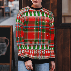 Clan Drummond of Perth Tartan Christmas Ugly Sweater NY65 Drummond of Perth Tartan Tartan Ugly Sweater