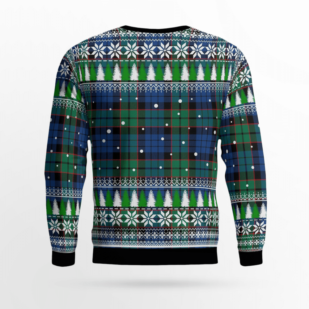 Clan Fletcher Ancient Tartan Christmas Ugly Sweater KK28 Fletcher Ancient Tartan Tartan Ugly Sweater