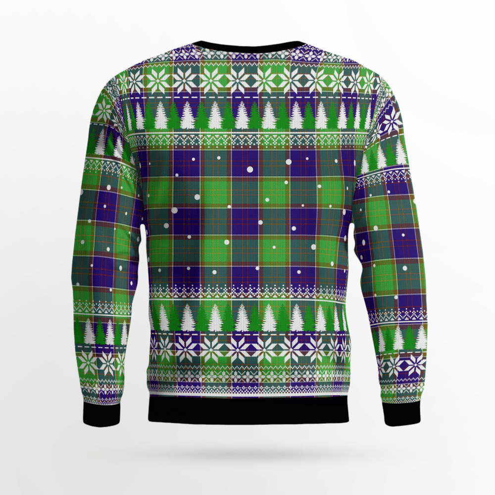 Clan Dalrymple Tartan Christmas Ugly Sweater HV22 Dalrymple Tartan Tartan Ugly Sweater