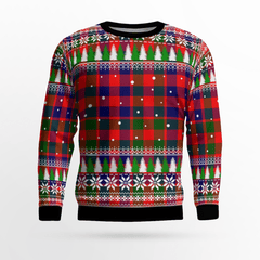Clan Gow Modern Tartan Christmas Ugly Sweater IW89 Gow Modern Tartan Tartan Ugly Sweater