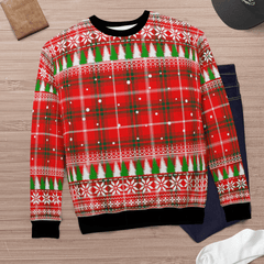 Clan Duke of Rothesay Modern Tartan Christmas Ugly Sweater AM71 Duke of Rothesay Modern Tartan Tartan Ugly Sweater
