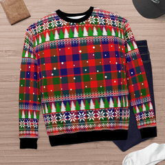 Clan Gow Modern Tartan Christmas Ugly Sweater IW89 Gow Modern Tartan Tartan Ugly Sweater