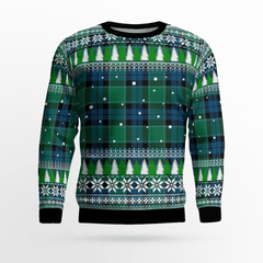 Clan Graham of Menteith Ancient Tartan Christmas Ugly Sweater WV57 Graham of Menteith Ancient Tartan Tartan Ugly Sweater