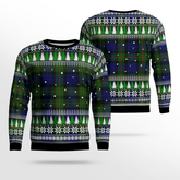 Clan Gunn Modern Tartan Christmas Ugly Sweater FF20 Gunn Modern Tartan Tartan Ugly Sweater