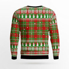 Clan Grierson Tartan Christmas Ugly Sweater AV90 Grierson Tartan Tartan Ugly Sweater