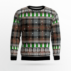Clan Gunn Weathered Tartan Christmas Ugly Sweater DT70 Gunn Weathered Tartan Tartan Ugly Sweater