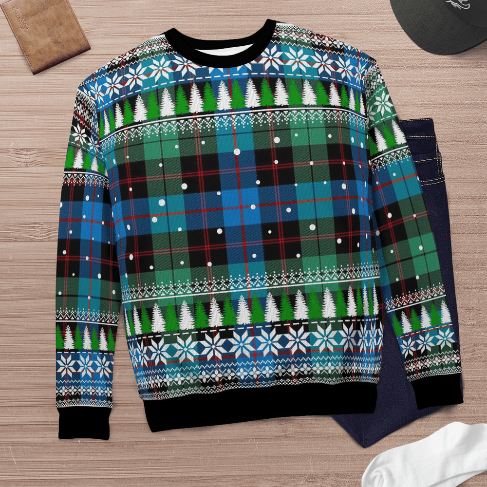 Clan Guthrie Ancient Tartan Christmas Ugly Sweater TP67 Guthrie Ancient Tartan Tartan Ugly Sweater