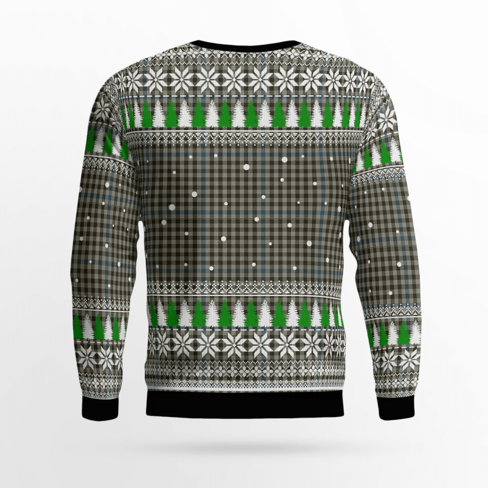 Clan Haig Check Tartan Christmas Ugly Sweater ES55 Haig Check Tartan Tartan Ugly Sweater