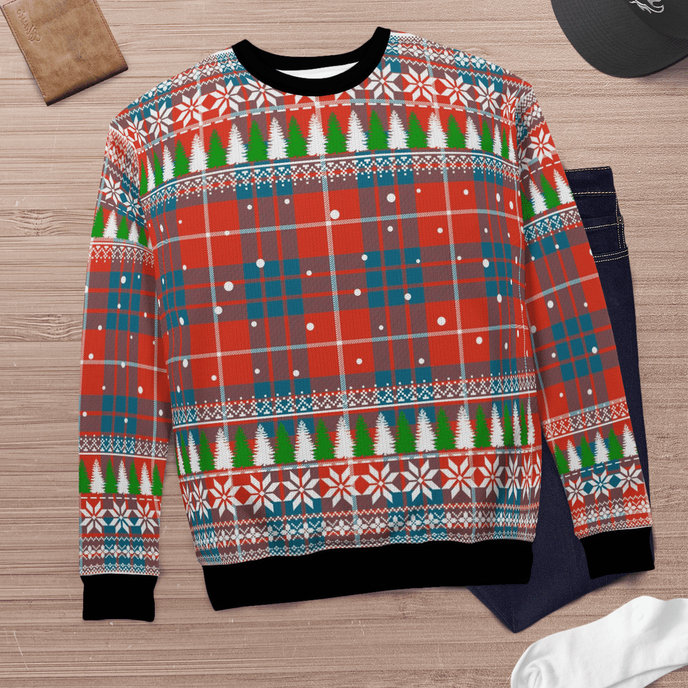 Clan Hamilton Ancient Tartan Christmas Ugly Sweater BU59 Hamilton Ancient Tartan Tartan Ugly Sweater