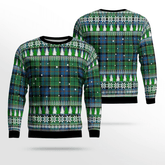 Clan Forsyth Ancient Tartan Christmas Ugly Sweater ZV71 Forsyth Ancient Tartan Tartan Ugly Sweater