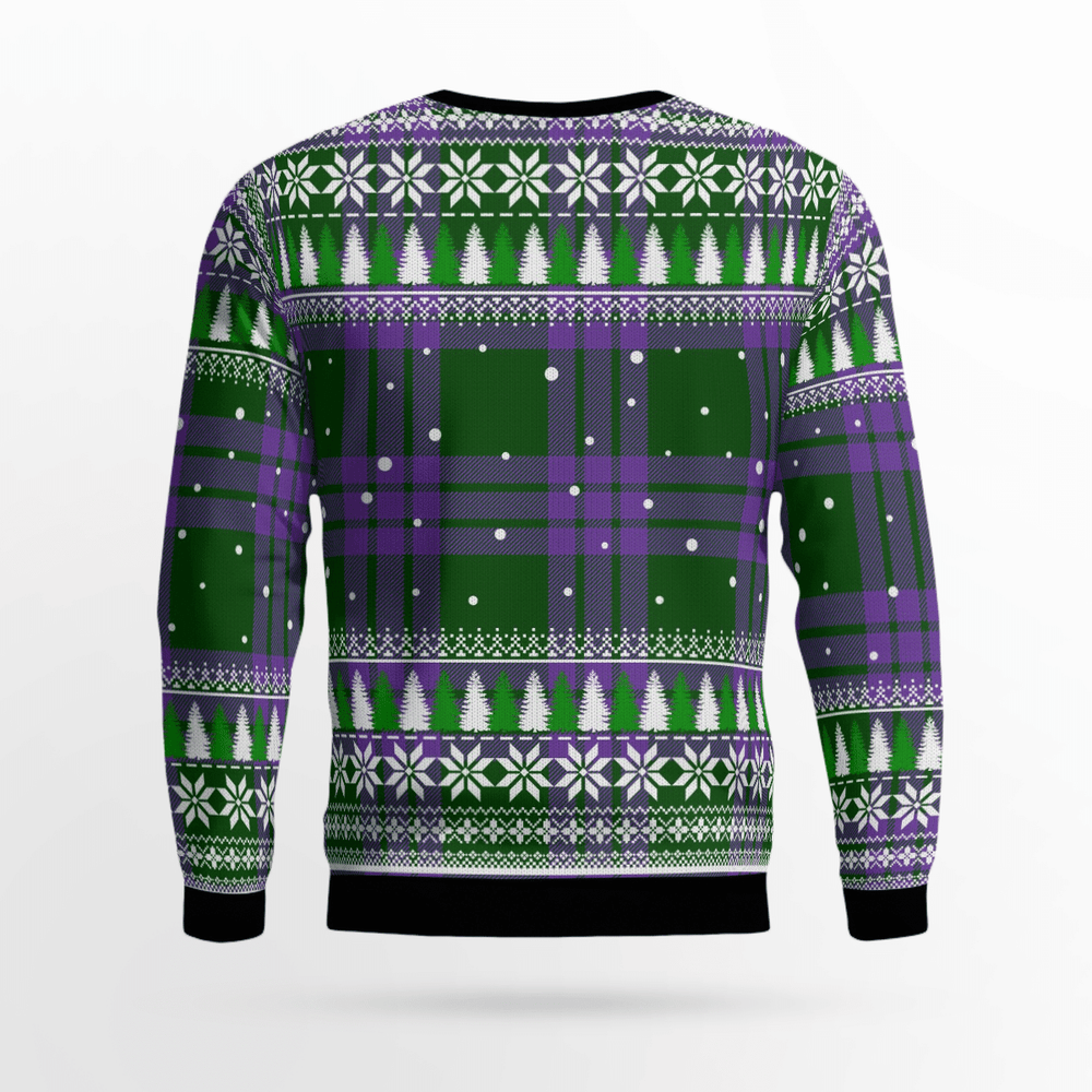 Clan Elphinstone Tartan Christmas Ugly Sweater JQ80 Elphinstone Tartan Tartan Ugly Sweater