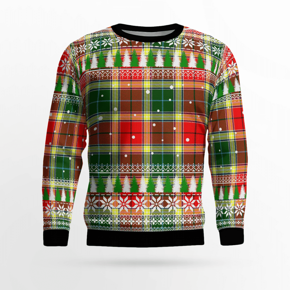 Clan Gibbs Tartan Christmas Ugly Sweater BI73 Gibbs Tartan Tartan Ugly Sweater