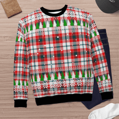 Clan Glasgow District Tartan Christmas Ugly Sweater KI62 Glasgow District Tartan Tartan Ugly Sweater