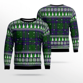 Clan Lockhart Modern Tartan Christmas Ugly Sweater GP95 Lockhart Modern Tartan Tartan Ugly Sweater