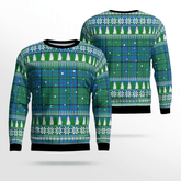 Clan Lockhart Tartan Christmas Ugly Sweater QI78 Lockhart Tartan Tartan Ugly Sweater