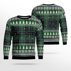 Clan MacAulay Hunting Ancient Tartan Christmas Ugly Sweater AW83 MacAulay Hunting Ancient Tartan Tartan Ugly Sweater