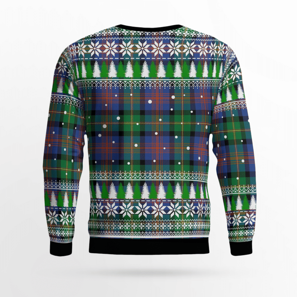 Clan Logan Ancient Tartan Christmas Ugly Sweater JN47 Logan Ancient Tartan Tartan Ugly Sweater