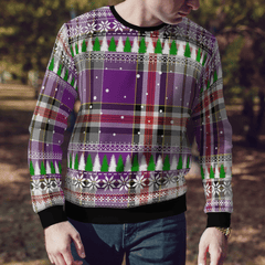 Clan Lockwood Tartan Christmas Ugly Sweater DW85 Lockwood Tartan Tartan Ugly Sweater