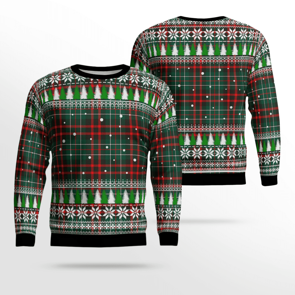 Clan MacDiarmid Modern Tartan Christmas Ugly Sweater CJ50 MacDiarmid Modern Tartan Tartan Ugly Sweater