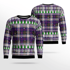 Clan MacDonald Dress Modern Tartan Christmas Ugly Sweater GK52 MacDonald Dress Modern Tartan Tartan Ugly Sweater