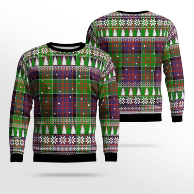 Clan MacDonald of Clanranald Tartan Christmas Ugly Sweater FV44