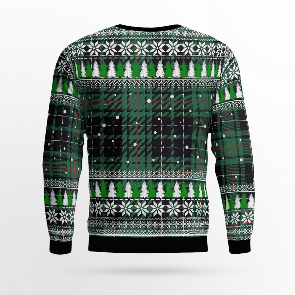 Clan MacAulay Hunting Ancient Tartan Christmas Ugly Sweater AW83 MacAulay Hunting Ancient Tartan Tartan Ugly Sweater