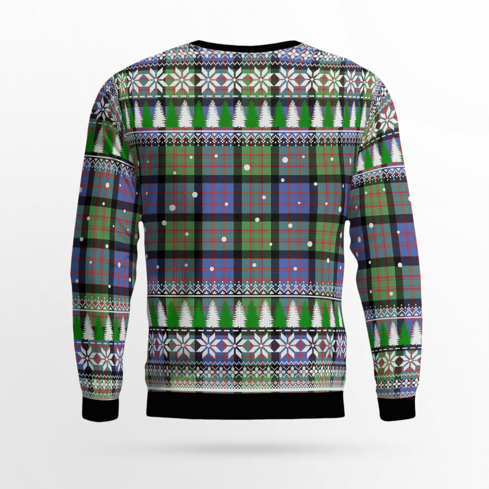 Clan MacDonald Ancient Tartan Christmas Ugly Sweater PS52 MacDonald Ancient Tartan Tartan Ugly Sweater