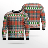 Clan MacFarlane Ancient Tartan Christmas Ugly Sweater HV19 MacFarlane Ancient Tartan Tartan Ugly Sweater