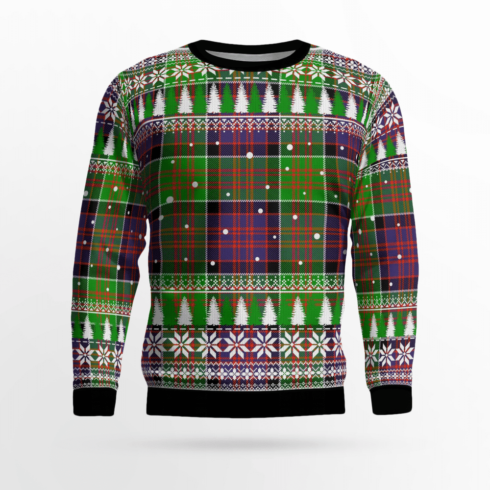 Clan MacDonald of Clanranald Tartan Christmas Ugly Sweater FV44 MacDonald of Clanranald Tartan Tartan Ugly Sweater