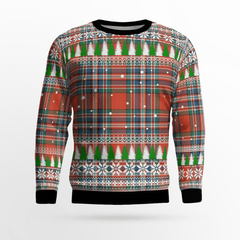 Clan MacFarlane Ancient Tartan Christmas Ugly Sweater HV19 MacFarlane Ancient Tartan Tartan Ugly Sweater