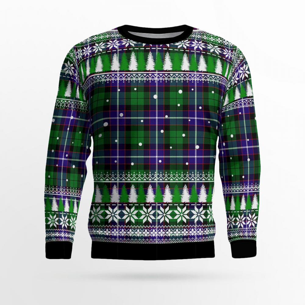 Clan Hunter Tartan Christmas Ugly Sweater PD83 Hunter Tartan Tartan Ugly Sweater