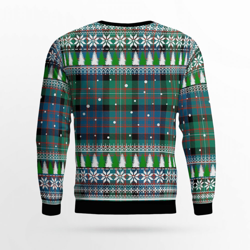 Clan MacDonnell of Glengarry Ancient Tartan Christmas Ugly Sweater SD52 MacDonnell of Glengarry Ancient Tartan Tartan Ugly Sweater