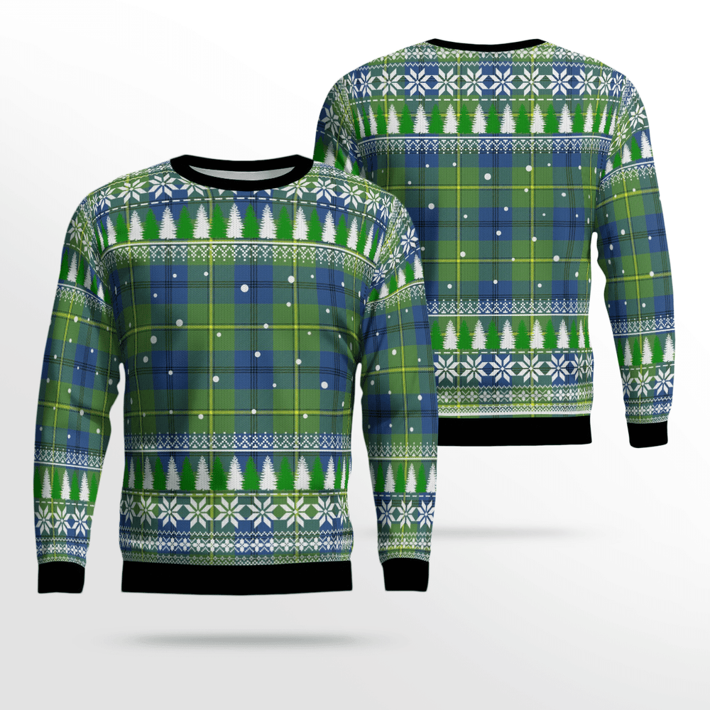 Clan Johnston Ancient Tartan Christmas Ugly Sweater NF15 Johnston Ancient Tartan Tartan Ugly Sweater