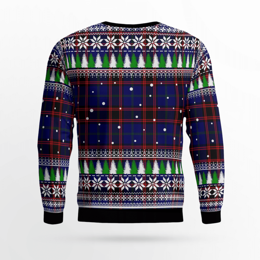 Clan Home Modern Tartan Christmas Ugly Sweater NN97 Home Modern Tartan Tartan Ugly Sweater
